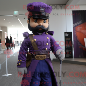 Purple Civil War Soldier...