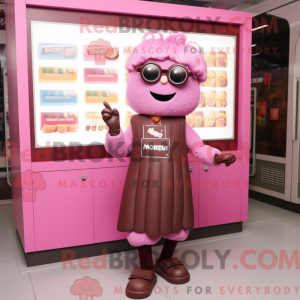 Postava maskota Magenta...