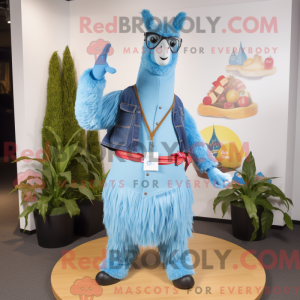 Costume de mascotte de lama...