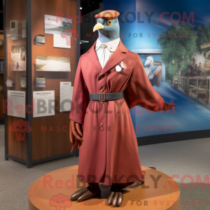 Maroon Passenger Pigeon...