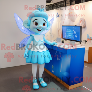 Costume de mascotte de Fée...