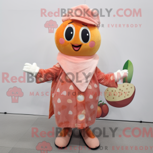 Peach Meatballs maskot...