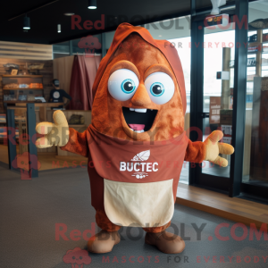 Rust Ceviche mascot costume...