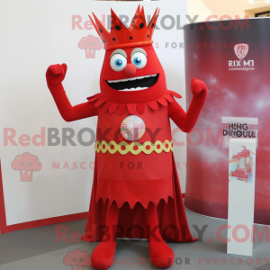 Maskottchenkostüm Roter...