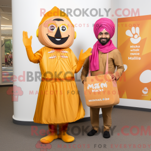 Gold Tikka Masala mascot...