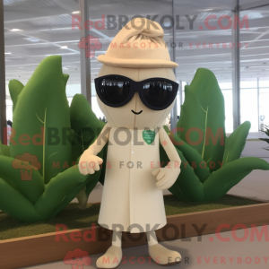 Beige Selleri maskot...