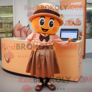 Postava maskota Peach...