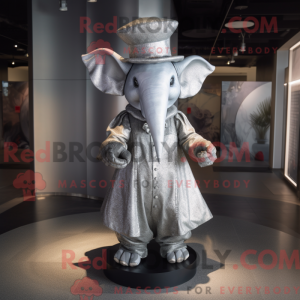 Silver Elephant mascot...
