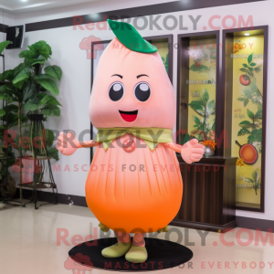 Peach Melon maskot kostume...