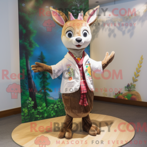 Deer mascot costume...