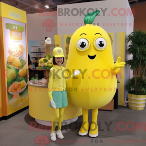 Citrongul Aglet maskot...