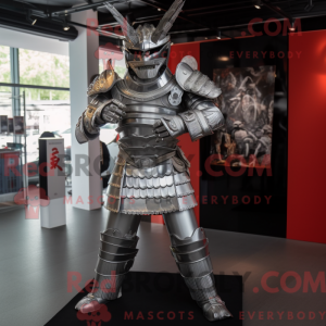 Silver Samurai mascot...
