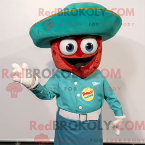 Turquoise Fajitas mascot...