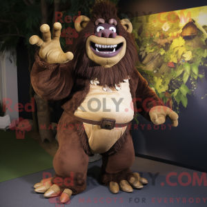 Costume mascotte d Ogre...