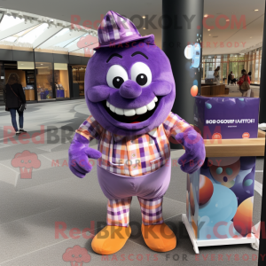 Purple Candy Box mascot...