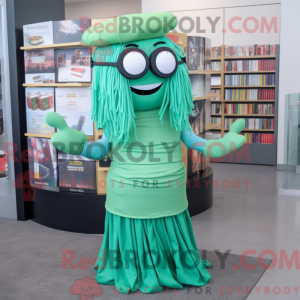 Cyan Pesto Pasta mascot...