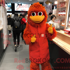 Fried Chicken maskot...