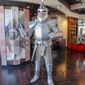 Silver Medieval Knight...