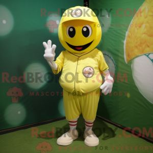 Lemon Yellow Baseball Ball...