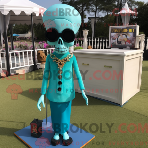 Cyan Graveyard mascot...