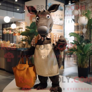 Rust Tapir maskot kostume...