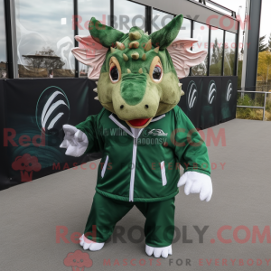 Forest Green Triceratops...