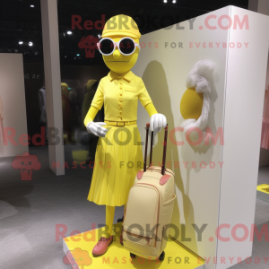 Lemon Yellow Golf Bag...