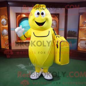 Lemon Yellow Golf Bag...