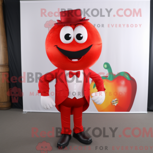 Red Pepper mascot costume...