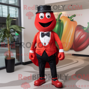 Red Pepper-mascottekostuum...