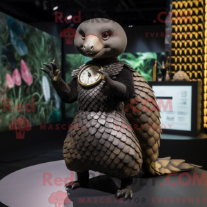 Black Pangolin mascot...