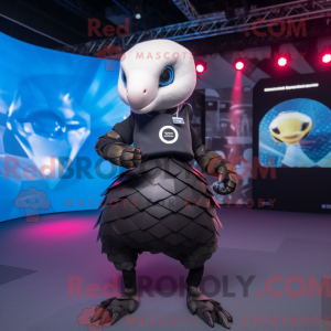 Black Pangolin mascot...