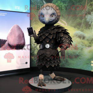 Black Pangolin mascot...