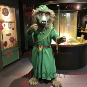 Figura de máscara de dragão...