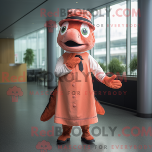 Lakse maskot kostume...