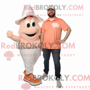 Maskottchenkostüm Peach...