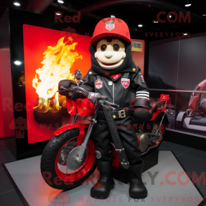 Fire Fighter mascot costume...