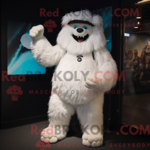 Personaggio mascotte Yeti...