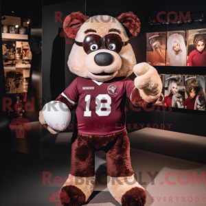 Maroon Teddy Bear...