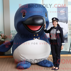 Maskottchenkostüm Navy...