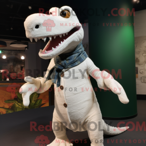 White Crocodile mascot...