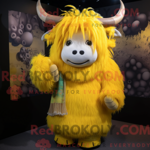 Citrongul Yak maskot...