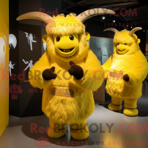 Citrongul Yak maskot...