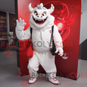 Máscara do Diabo Branco...