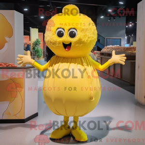 Yellow Meatballs mascot...