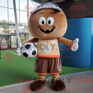 Brown Soccer Goal...