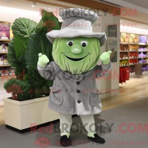 Silver Cabbage mascot...