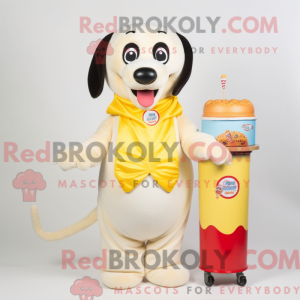Costume mascotte de Hot Dog...