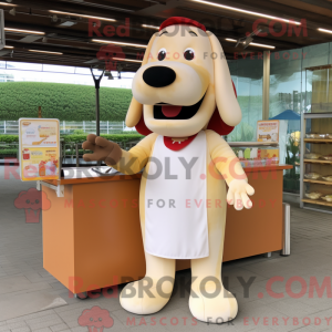 Costume mascotte de Hot Dog...