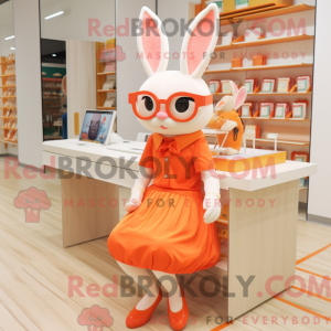 Maskotdraktfigura Peach...